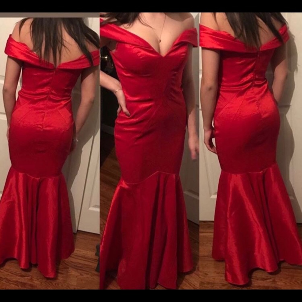 Camille La Vie.Was a size 2 altered to 5’1 size 0